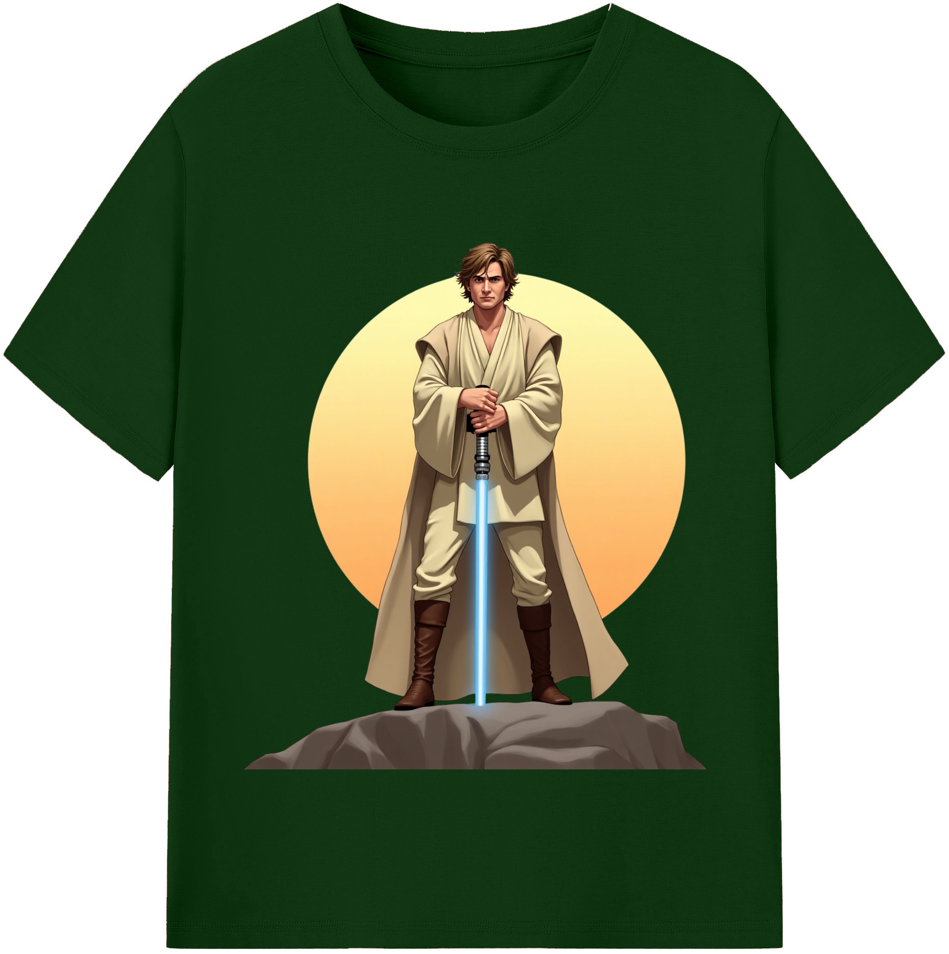 （画像用） スター・ウォーズ Star Wars 綿100％半袖Tシャツ（フロントプリント）